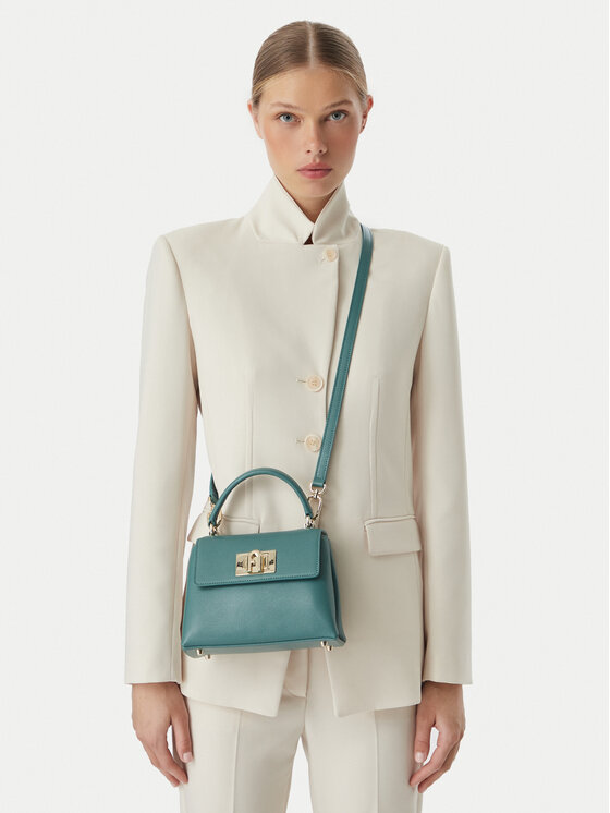 Furla Τσάντα Furla 1927 Mini Top Handle WB00109 ARE000 BG 4899S Πράσινο