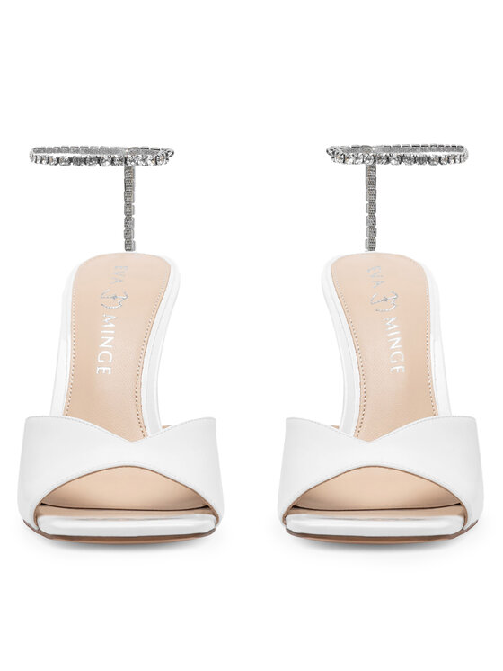 Eva Minge Sandales Eva Minge STEPHANIE-V1051L-01 Balts