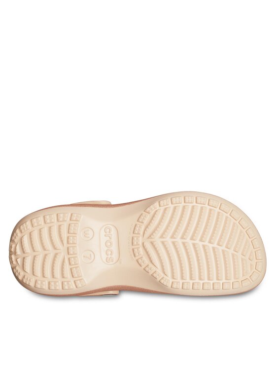 Crocs Chanclas Crocs Classic Platform Glitter Clog W 207241 Beis