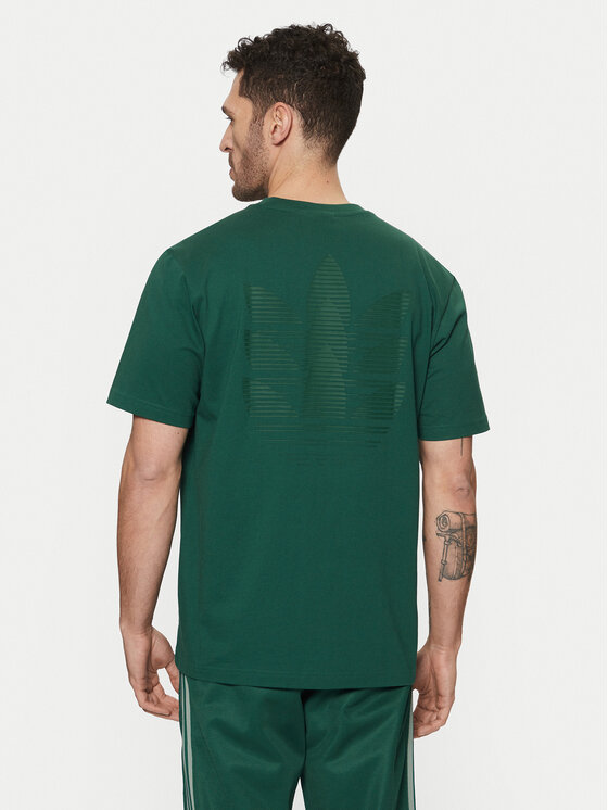 adidas adidas Футболка Trefoil Series JD0680 Зелений Regular Fit