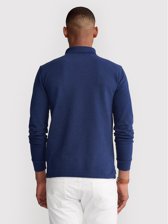Polo Ralph Lauren Polo Ralph Lauren Polo majica 710681126038 Mornarsko modra Slim Fit