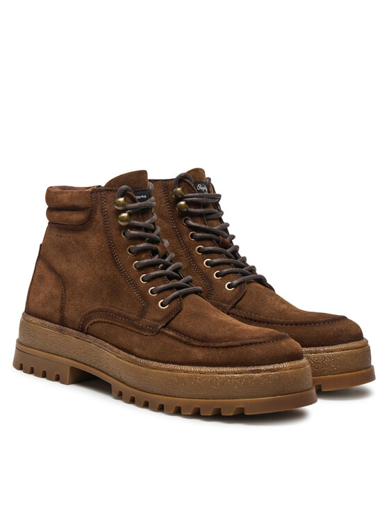 Pepe Jeans Outdoorová obuv Pepe Jeans PMS50250 Hnedá