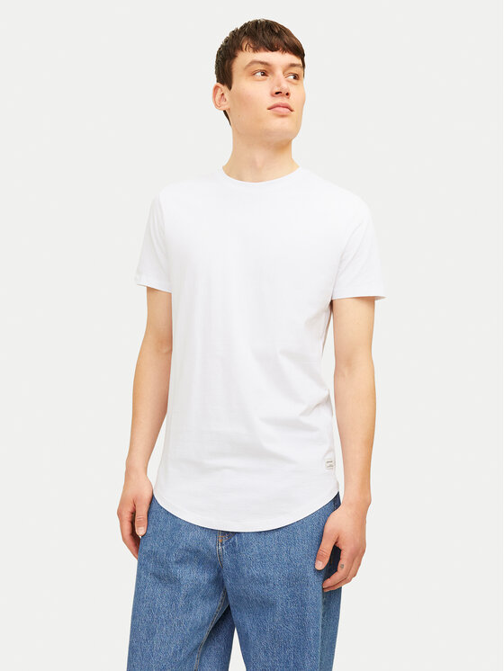 Jack & Jones Jack & Jones Komplet t-shirt majic﻿ Noa 12195439 Pisana Long Line Fit