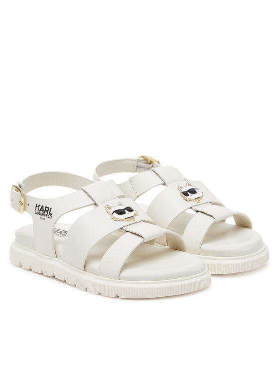 Karl Lagerfeld Kids Sandalias Karl Lagerfeld Kids Z30372 M Écru