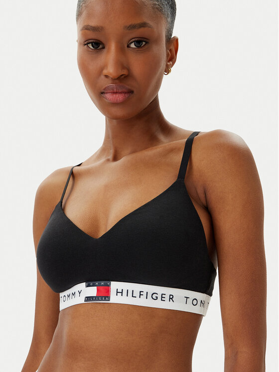Tommy Hilfiger Tommy Hilfiger Braletė liemenėlė UW0UW05715 Juoda
