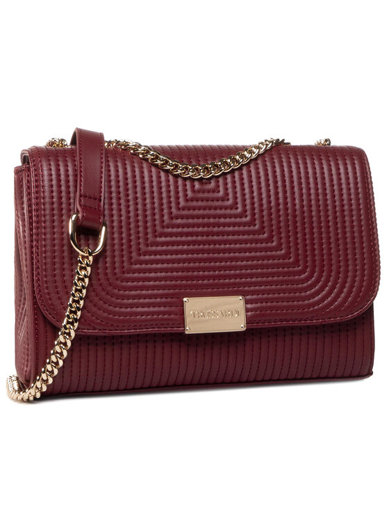 Trussardi Сумка Trussardi Frida Shoulder Md 75B01036 Бордовий
