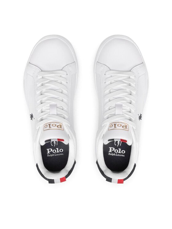 Polo Ralph Lauren Снікерcи Polo Ralph Lauren Hrt Ct II 809860883003 Білий