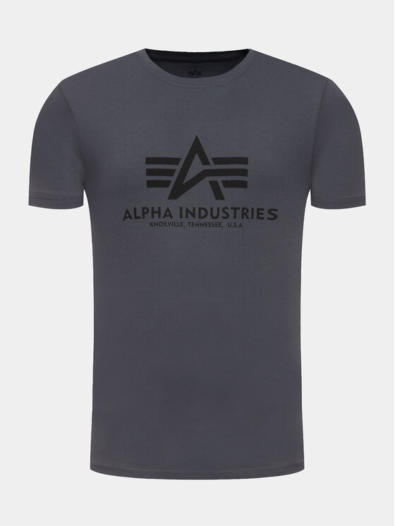 Alpha Industries Alpha Industries Футболка Basic 100501 Сірий Regular Fit