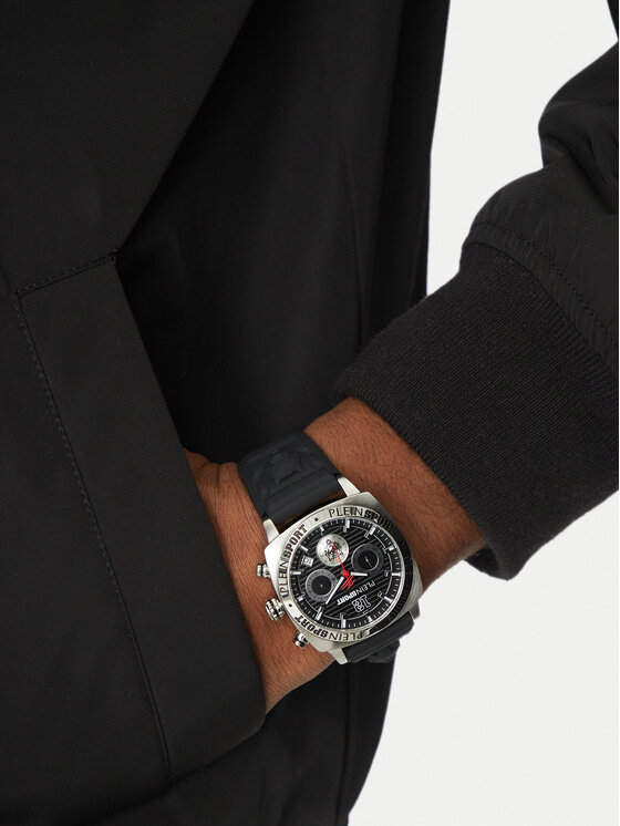 Plein Sport Годинник Plein Sport Wildcat PSGBA0623 Чорний