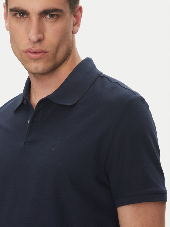 Calvin Klein Calvin Klein Polo LV04LC239G Tamnoplava Regular Fit