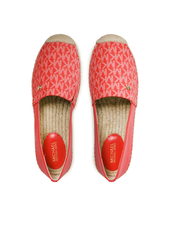 MICHAEL Michael Kors Espadryle MICHAEL Michael Kors Kendrick Slip On 40R2KNFP1B Czerwony