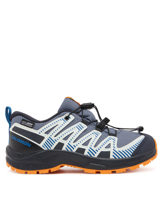 Salomon Pārgājienu apavi Salomon Xa Pro V8 Waterproof L47857000 Pelēks