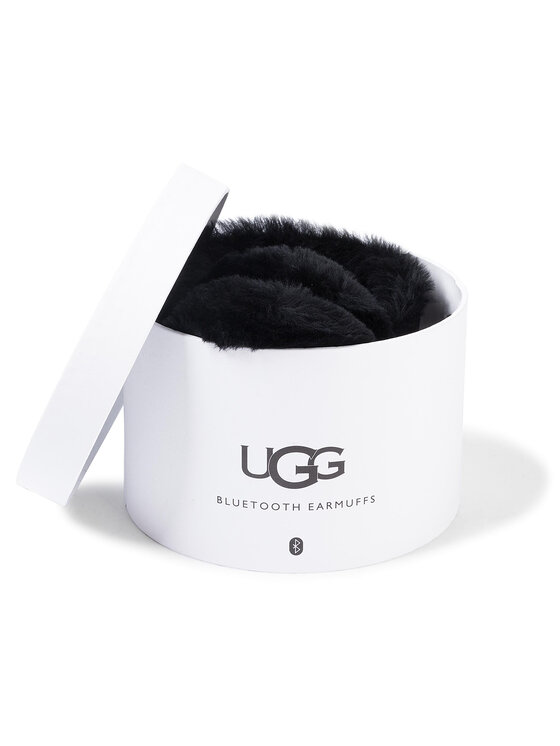 Ugg Zimní chrániče uší Ugg W Ugg Logo Bluetooth Earmuff 18707 Černá