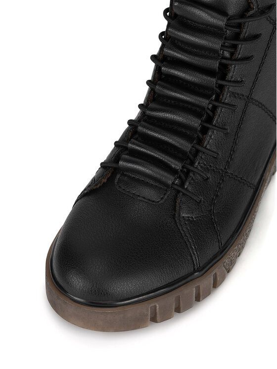 Rieker Šnurovacia obuv Rieker Y3421-00 Čierna