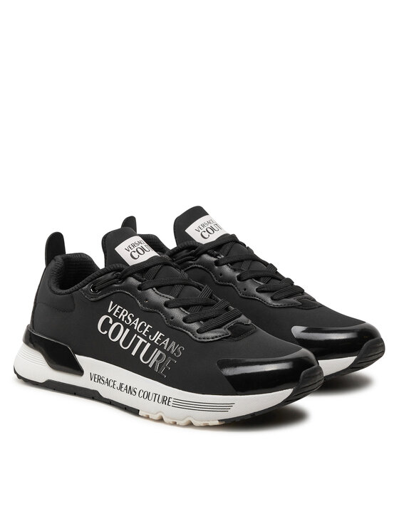 Versace Jeans Couture Снікерcи Versace Jeans Couture 77VA3SA9 ZS904 Чорний