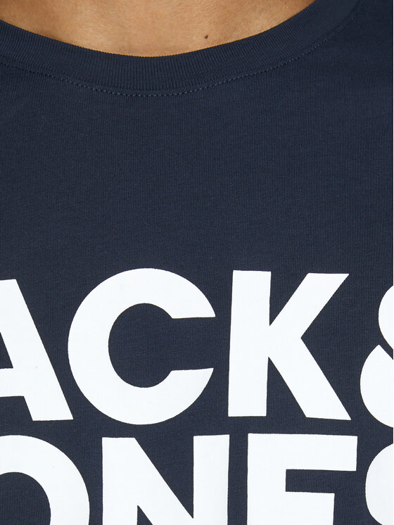 Jack & Jones Jack & Jones Футболка Corp 12151955 Cиній Slim Fit