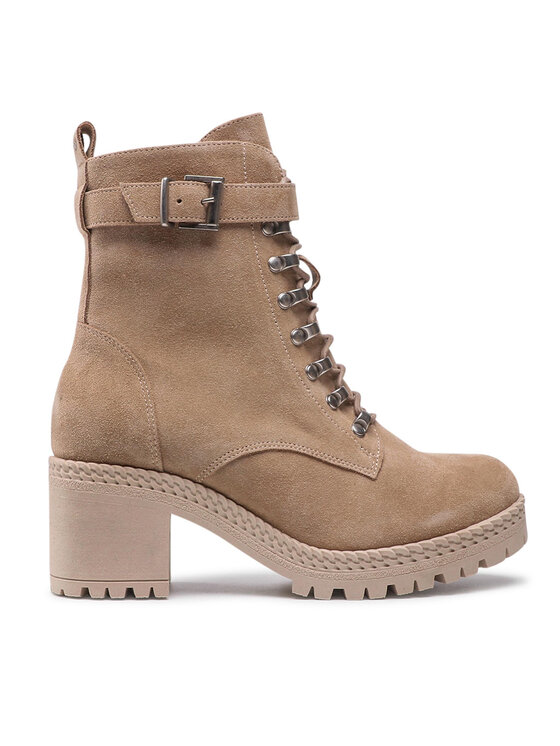 Wojas Botines planos Wojas 64065-64 Beis