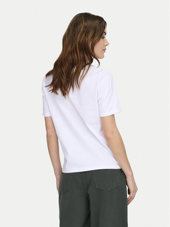 ONLY ONLY Camiseta Freja 15367970 Blanco Regular Fit