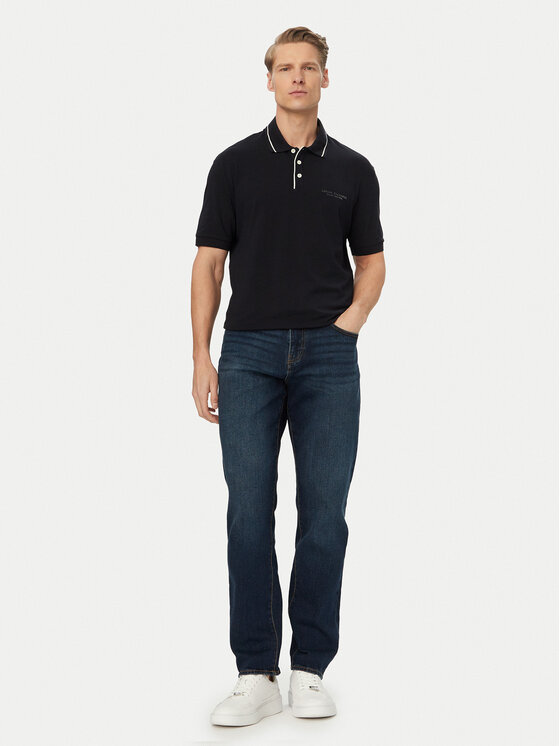 Armani Exchange Armani Exchange Поло XM001557 AF10363 UB101 Cиній Regular Fit