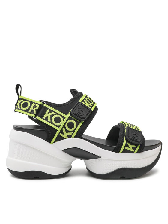 MICHAEL Michael Kors Sandały MICHAEL Michael Kors Maverick Sandal 43S2MVFA1D Czarny