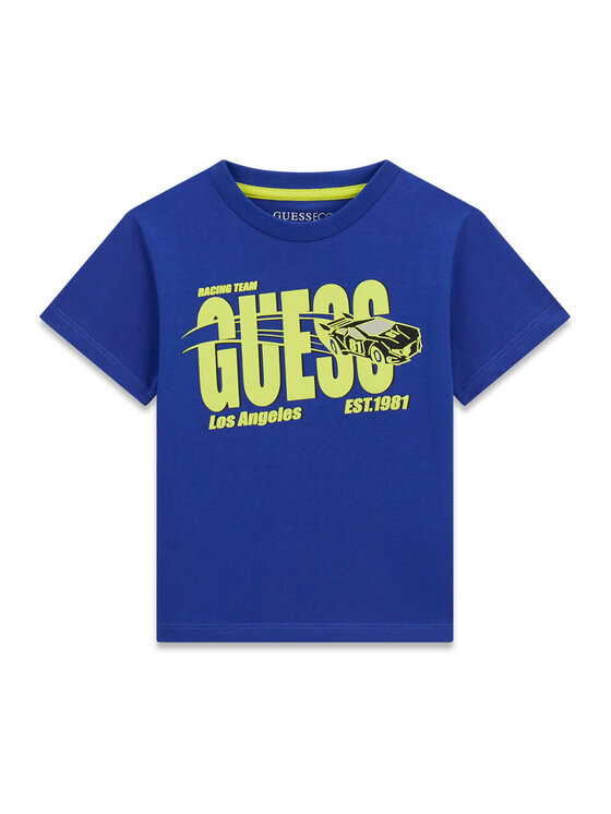 Guess Guess Camiseta N6RI00 K8HM4 Azul Regular Fit