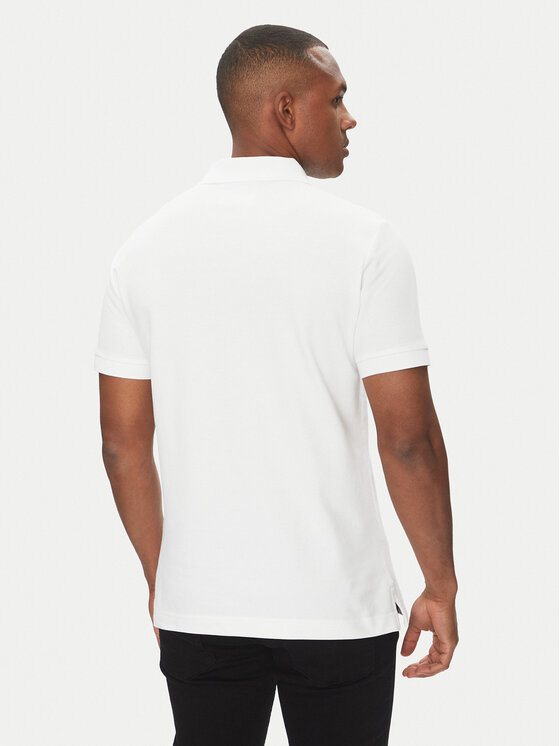Versace Jeans Couture Versace Jeans Couture Polo majica 78GAGT08 Bela Regular Fit