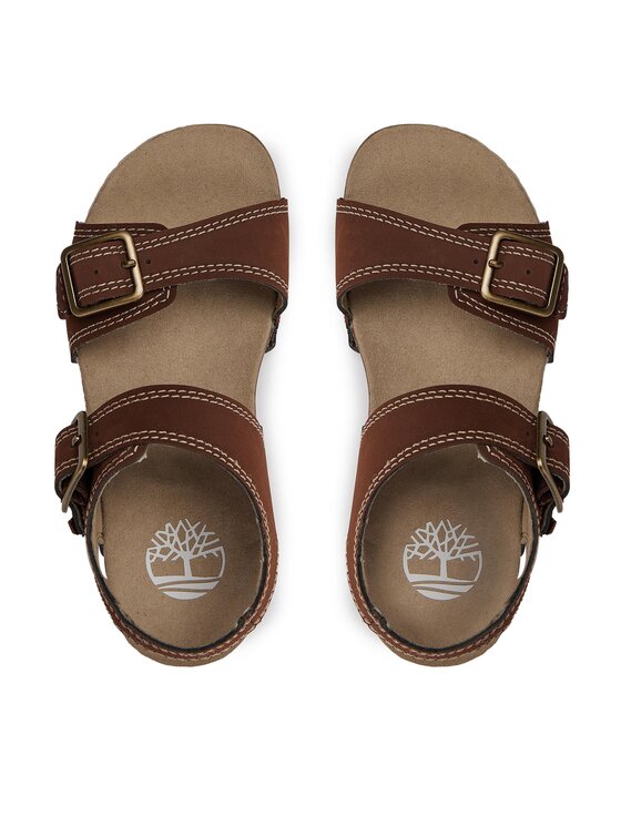 Timberland Босоніжки Timberland Castle Island 2 Strap TB0A5SZT9311 Коричневий