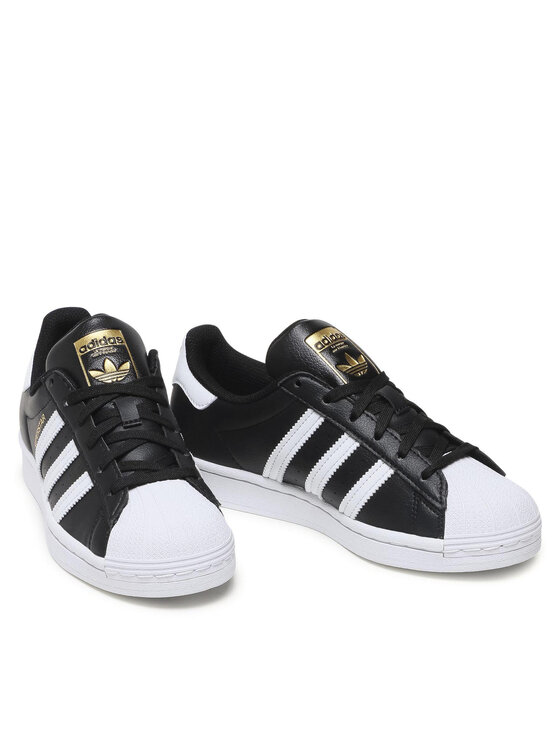 adidas Sneakersy adidas Superstar Vegan FW2296 Czarny