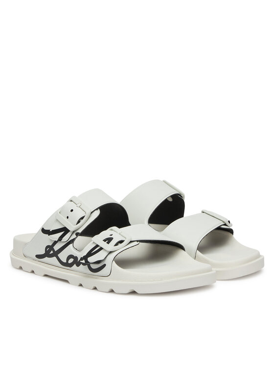 KARL LAGERFELD Шльопанці KARL LAGERFELD Kondo Tred KL80972 Білий