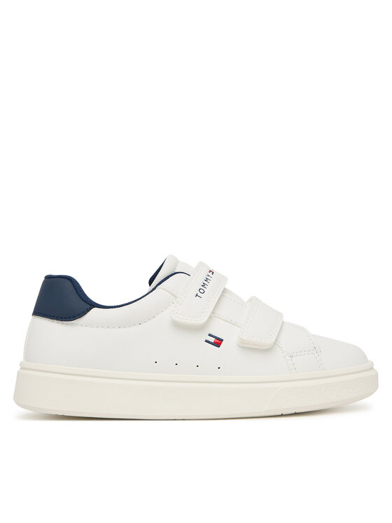 Tommy Hilfiger Superge Tommy Hilfiger Low Cut Velcro Sneaker T1X9-35216-1355 S Bela