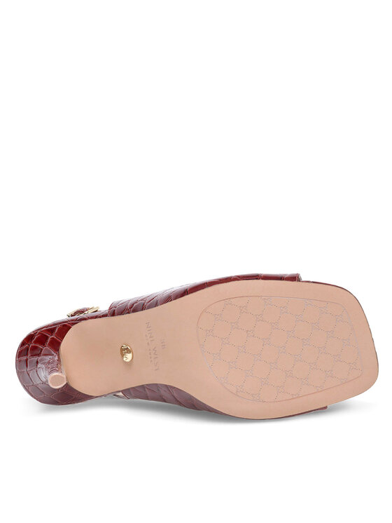Nine West Sandali Nine West FF-1065 Rdeča