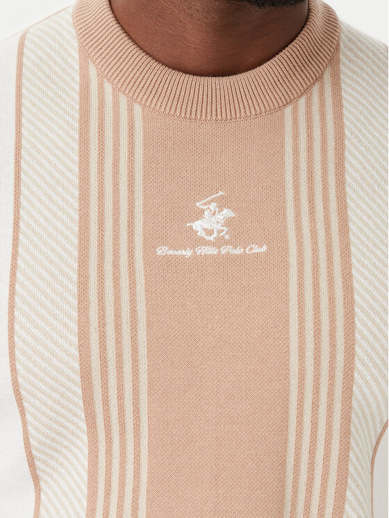 Beverly Hills Polo Club Beverly Hills Polo Club Camiseta M7611-HR Beige oscuro Regular Fit