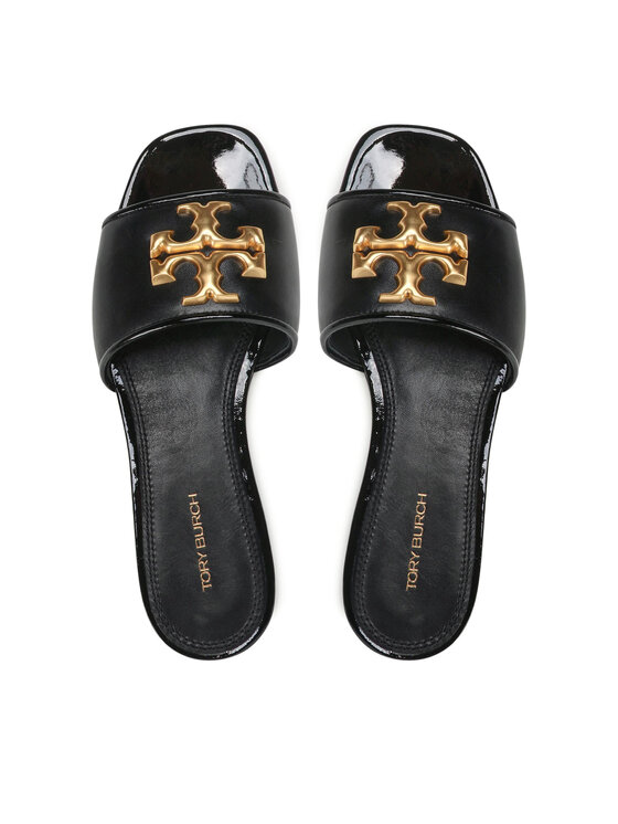 Tory Burch Шльопанці Tory Burch Eleanor Slide 88744 Чорний