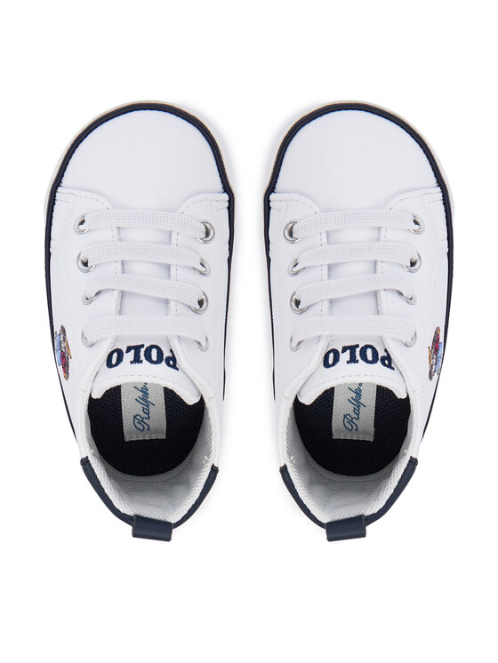 Polo Ralph Lauren Снікерcи Polo Ralph Lauren RL06180101 Білий