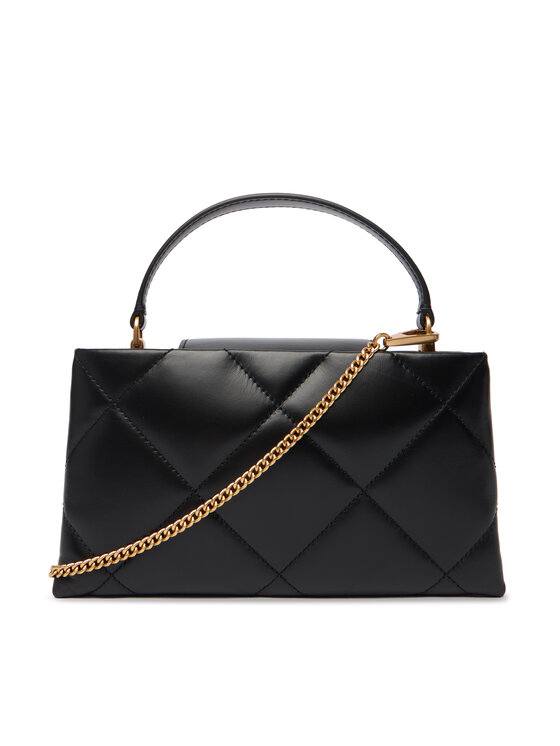Tory Burch Bolso Tory Burch Kira Diamond Quilt East-West Top Handle 174999 Negro