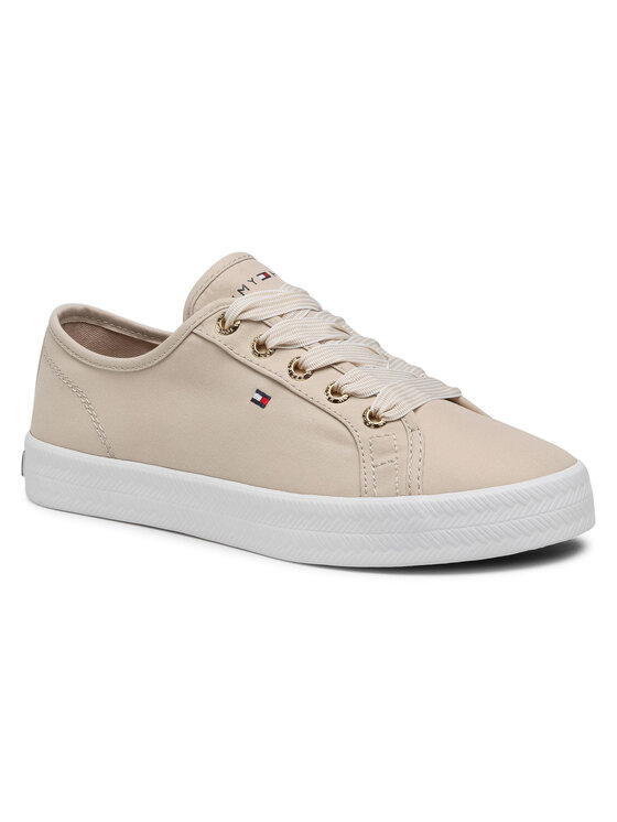 Tommy Hilfiger Гуменки Tommy Hilfiger Essential Nautical Sneaker FW0FW04848 Бежов