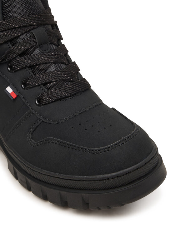Tommy Hilfiger Gležnjače Tommy Hilfiger T3X5-35292-0316 M Crna
