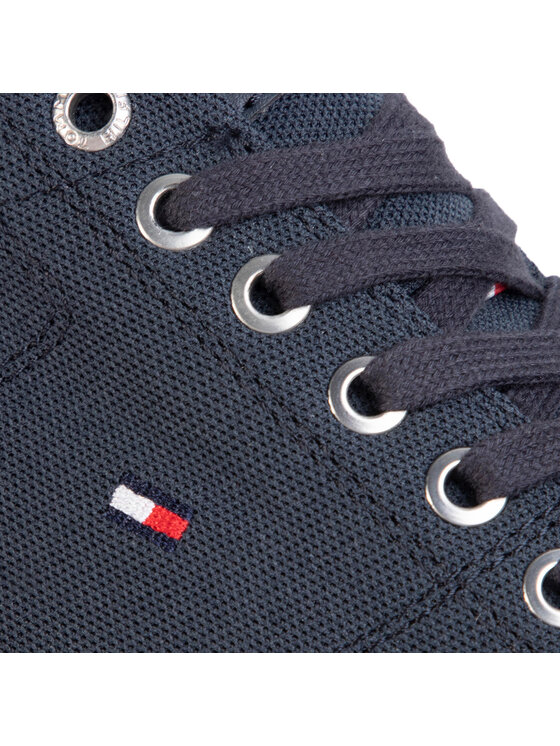 Tommy Hilfiger Scarpe sportive Tommy Hilfiger Seasonal Textile Sneaker FM0FM02687 Blu scuro