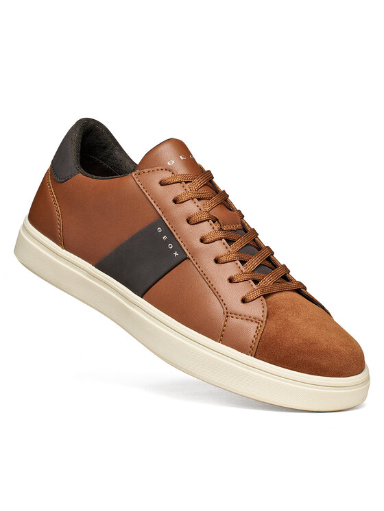 Geox Sneakersy Geox U Baltmoore U66LDB 05422 C6001 Brązowy