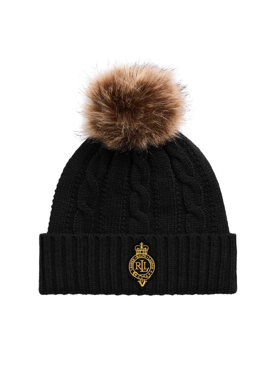 LAUREN RALPH LAUREN Kapa LAUREN RALPH LAUREN 454P04455003 Crna
