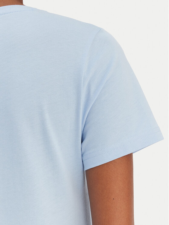 HUGO HUGO Футболка Classic 50513667 Світло-синій Slim Fit