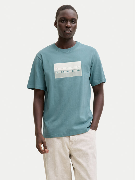 Jack & Jones Jack & Jones Camiseta Fusion 12289863 Verde Regular Fit