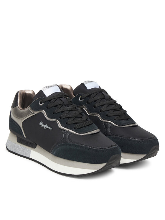 Pepe Jeans Αθλητικά Pepe Jeans Rusper Glam W PLS600008 Μαύρο