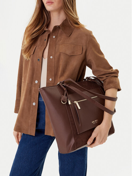 Τσάντα Nine West CEO-MISSOURI-LDA8264 Καφέ