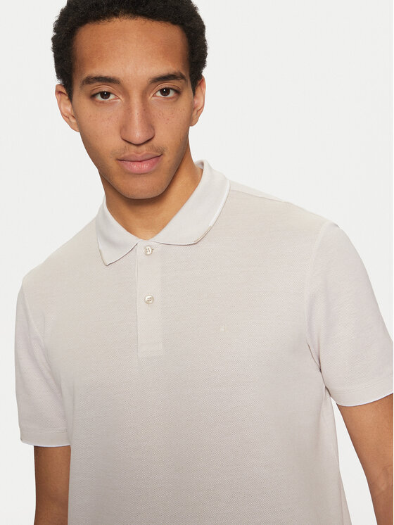 Calvin Klein Calvin Klein Polo K10K114475 Beige Regular Fit