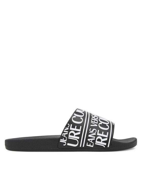 Versace Jeans Couture Шльопанці Versace Jeans Couture 79YA3SQ1 71352 899 Чорний