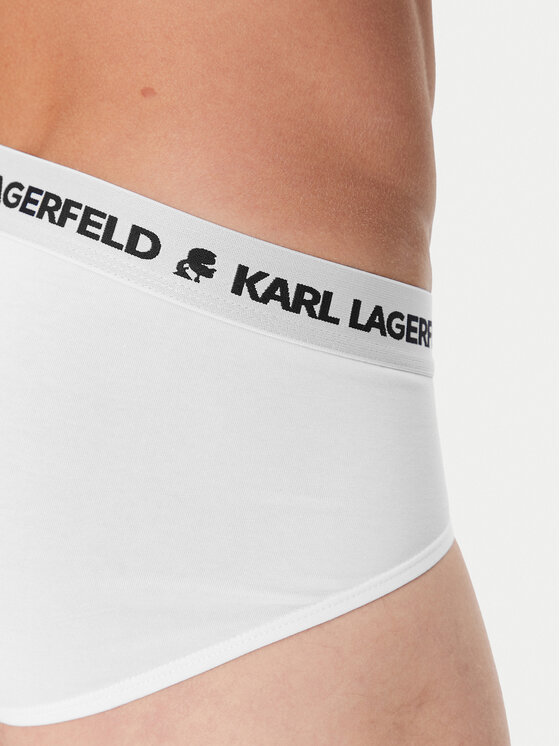 KARL LAGERFELD KARL LAGERFELD Set di slip classici A1M47152 Bianco