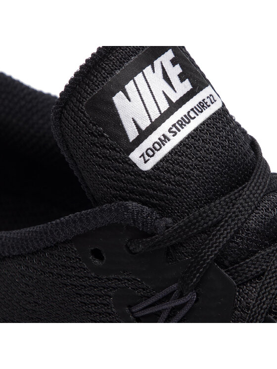 Nike Buty do biegania Nike Air Zoom Structure 22 AA1640 002 Czarny