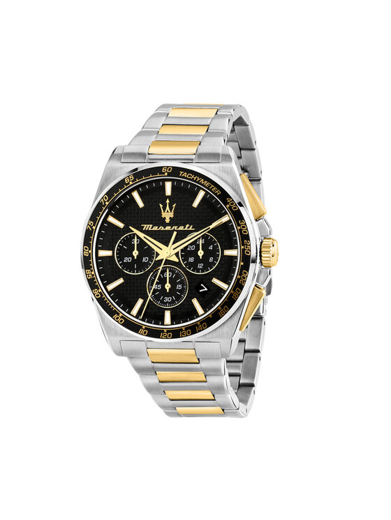 Maserati Hodinky Maserati Velocitá Chronograph R8873652003 Stříbrná