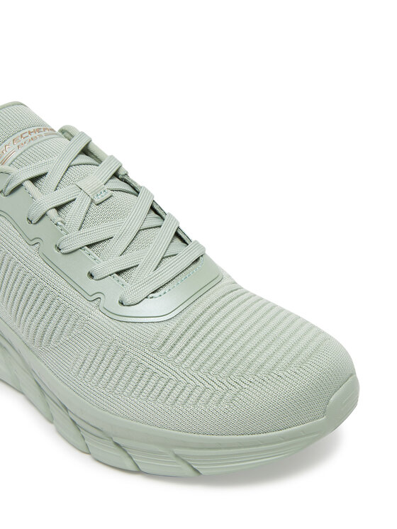 Skechers Superge Skechers Bobs B Flex Hi-Flying Hi 117385/SAGE Zelena
